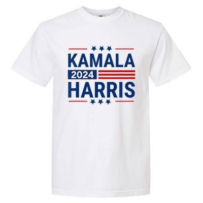 Kamala Harris 2024 Support First Presidente Usa Garment-Dyed Heavyweight T-Shirt