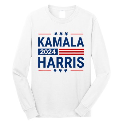 Kamala Harris 2024 Support First Presidente Usa Long Sleeve Shirt