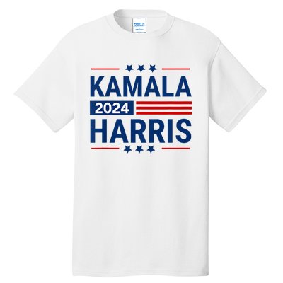 Kamala Harris 2024 Support First Presidente Usa Tall T-Shirt