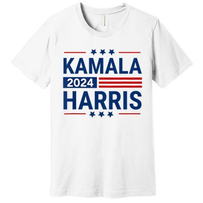 Kamala Harris 2024 Support First Presidente Usa Premium T-Shirt