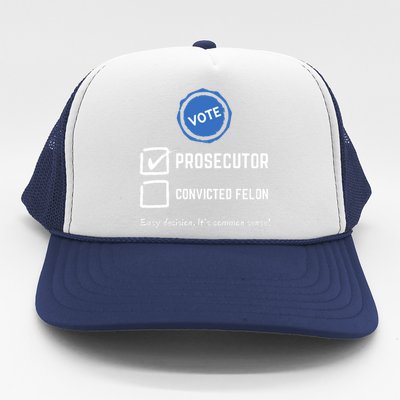 Kamala Harris 2024 Prosecuter Trucker Hat