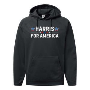 Kamala Harris 2024 Performance Fleece Hoodie