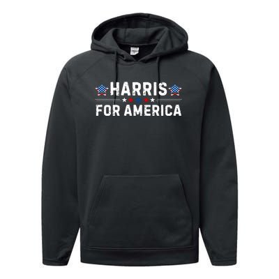 Kamala Harris 2024 Performance Fleece Hoodie