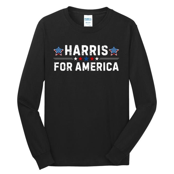 Kamala Harris 2024 Tall Long Sleeve T-Shirt