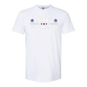 Kamala Harris 2024 Softstyle CVC T-Shirt