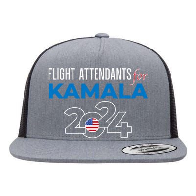 Kamala Harris 2024 For President Flat Bill Trucker Hat