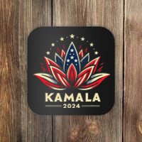 Kamala Harris 2024 Presidential Campaign American Lotus Coaster