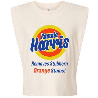 Kamala Harris 2024 Removes Stubborn Orange Stains Garment-Dyed Women's Muscle Tee