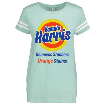 Kamala Harris 2024 Removes Stubborn Orange Stains Enza Ladies Jersey Football T-Shirt