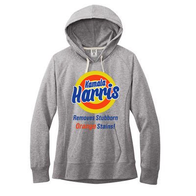 Kamala Harris 2024 Removes Stubborn Orange Stains Women's Fleece Hoodie