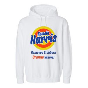 Kamala Harris 2024 Removes Stubborn Orange Stains Garment-Dyed Fleece Hoodie