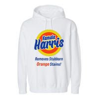 Kamala Harris 2024 Removes Stubborn Orange Stains Garment-Dyed Fleece Hoodie