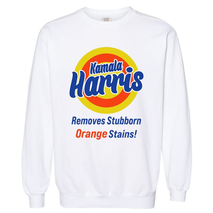 Kamala Harris 2024 Removes Stubborn Orange Stains Garment-Dyed Sweatshirt