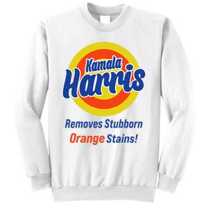 Kamala Harris 2024 Removes Stubborn Orange Stains Sweatshirt