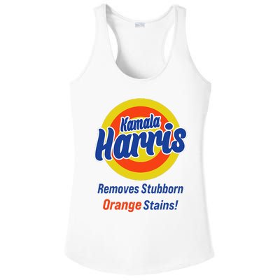 Kamala Harris 2024 Removes Stubborn Orange Stains Ladies PosiCharge Competitor Racerback Tank