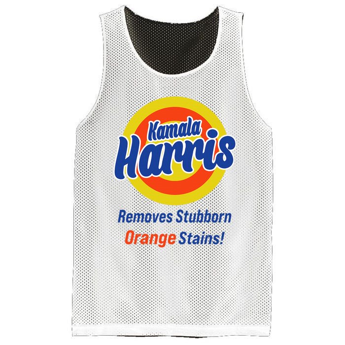 Kamala Harris 2024 Removes Stubborn Orange Stains Mesh Reversible Basketball Jersey Tank