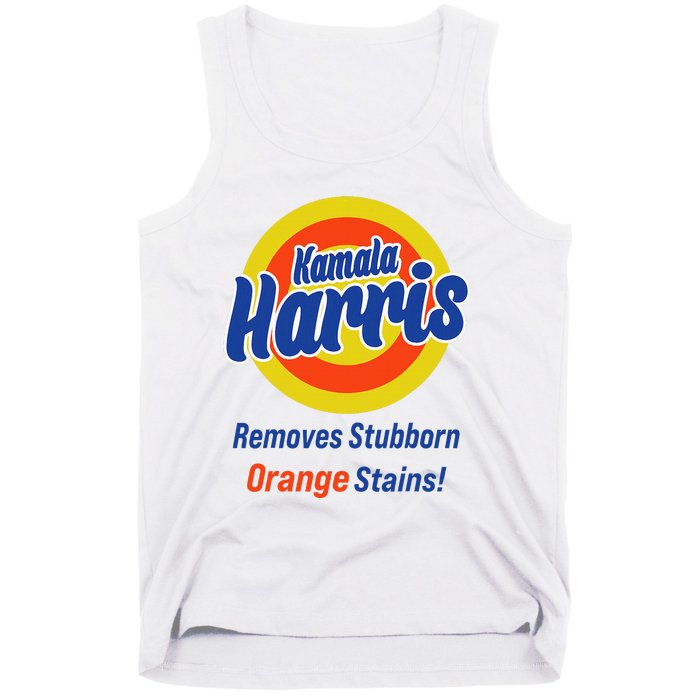 Kamala Harris 2024 Removes Stubborn Orange Stains Tank Top