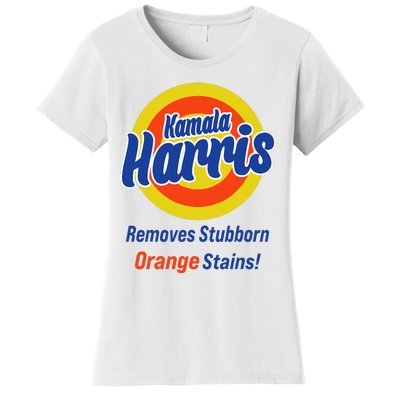 Kamala Harris 2024 Removes Stubborn Orange Stains Women's T-Shirt