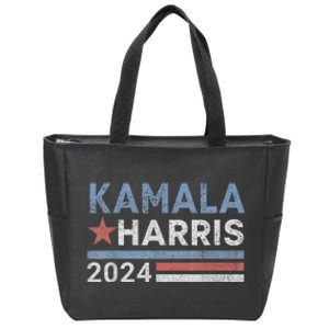 Kamala Harris 2024 For President Election Campaign Zip Tote Bag