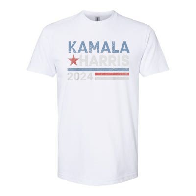 Kamala Harris 2024 For President Election Campaign Softstyle® CVC T-Shirt