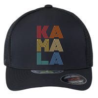 Kamala Harris 2024 Vintage Retro Style Flexfit Unipanel Trucker Cap