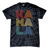 Kamala Harris 2024 Vintage Retro Style Tie-Dye T-Shirt