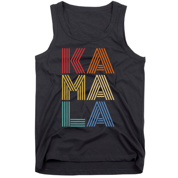 Kamala Harris 2024 Vintage Retro Style Tank Top