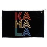 Kamala Harris 2024 Vintage Retro Style Grommeted Golf Towel