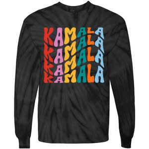 Kamala Harris 2024 Tie-Dye Long Sleeve Shirt