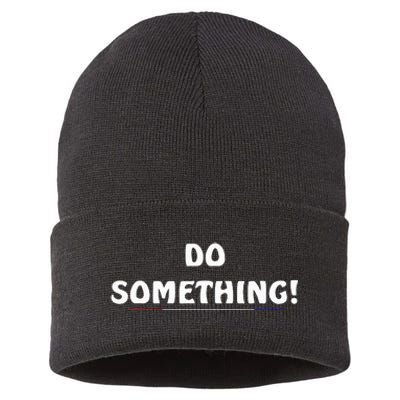 Kamala Harris 2024 Election Michelle Obama Do Something! Sustainable Knit Beanie