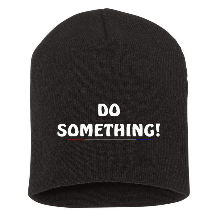 Kamala Harris 2024 Election Michelle Obama Do Something! Short Acrylic Beanie