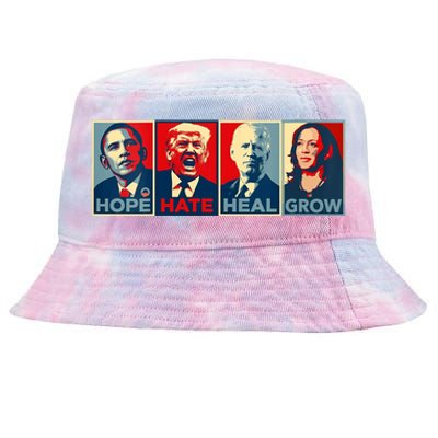 Kamala Harris 2024 Support Tie-Dyed Bucket Hat