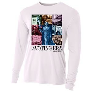 Kamala Harris 2024 In My Voting Era Madam President Cooling Performance Long Sleeve Crew