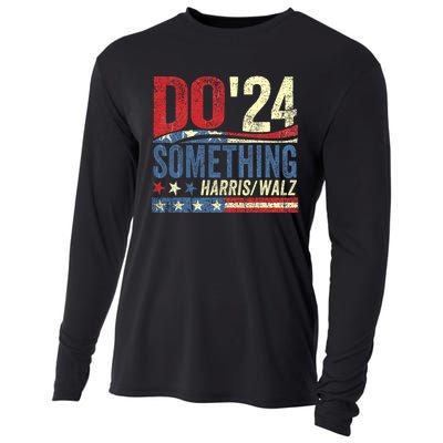 Kamala Harris 2024 Election Michelle Obama Do Something Cooling Performance Long Sleeve Crew