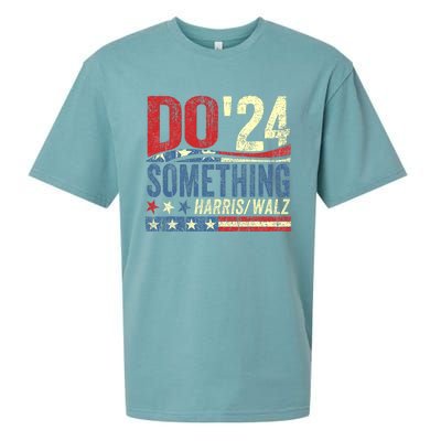 Kamala Harris 2024 Election Michelle Obama Do Something Sueded Cloud Jersey T-Shirt