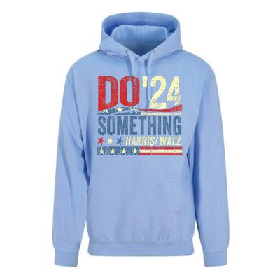 Kamala Harris 2024 Election Michelle Obama Do Something Unisex Surf Hoodie