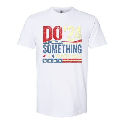 Kamala Harris 2024 Election Michelle Obama Do Something Softstyle CVC T-Shirt