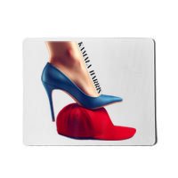 Kalama Harris 2024 Retro Comma La Red Hat Anti Trump Maga Mousepad