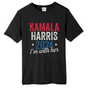 Kamala Harris 2024 Support Im With Her Kamala Harris 2024 Tall Fusion ChromaSoft Performance T-Shirt