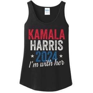 Kamala Harris 2024 Support Im With Her Kamala Harris 2024 Ladies Essential Tank