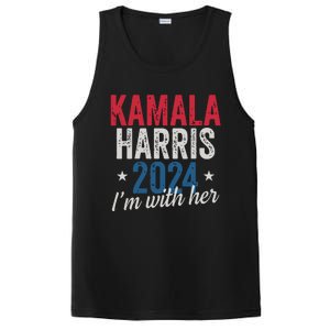 Kamala Harris 2024 Support Im With Her Kamala Harris 2024 PosiCharge Competitor Tank