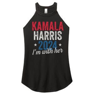 Kamala Harris 2024 Support Im With Her Kamala Harris 2024 Women's Perfect Tri Rocker Tank