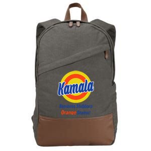 Kamala Harris 2024 Removes Stubborn Orange Stains Cotton Canvas Backpack