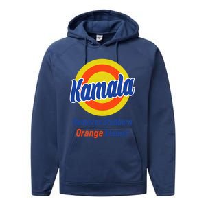 Kamala Harris 2024 Removes Stubborn Orange Stains Performance Fleece Hoodie