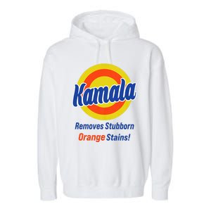 Kamala Harris 2024 Removes Stubborn Orange Stains Garment-Dyed Fleece Hoodie