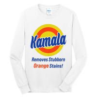 Kamala Harris 2024 Removes Stubborn Orange Stains Tall Long Sleeve T-Shirt