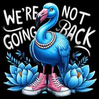 Kamala Harris 2024 Vintage Flamingo Were Not Going Back Cooling Performance Long Sleeve Crew