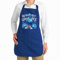Kamala Harris 2024 Vintage Flamingo Were Not Going Back Apron