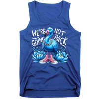 Kamala Harris 2024 Vintage Flamingo Were Not Going Back Tank Top