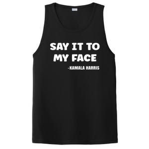 Kamala Harris 2024 Say It To My Face Kamala Harris Debate PosiCharge Competitor Tank